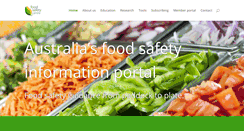 Desktop Screenshot of foodsafetycentre.com.au