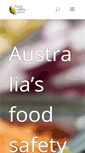 Mobile Screenshot of foodsafetycentre.com.au